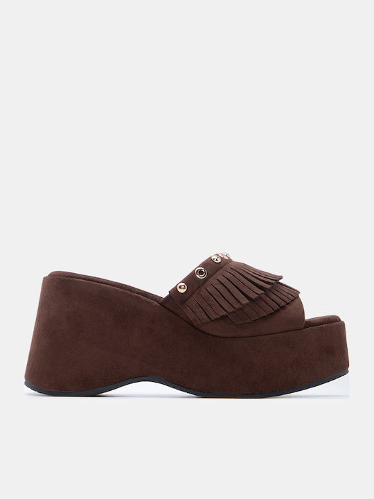 Καλοκαιρινές Γυναικείες Πλατφόρμες Καφέ