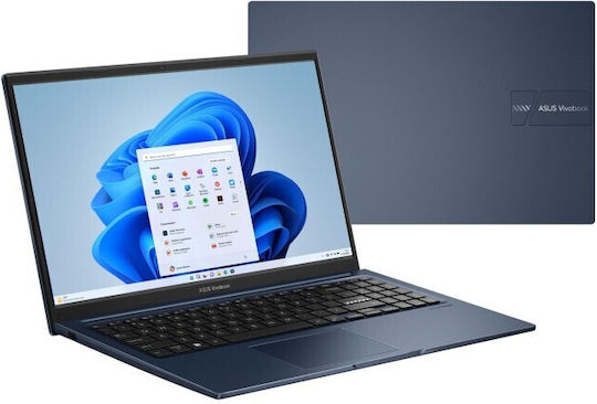 Asus Vivobook 15 X1504MA-BQ036W 15.6" FHD (Core 7-350/16GB/512GB SSD/W11 Home) Quiet Blue (US Keyboard)