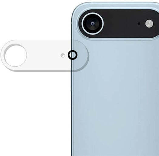 Gehärtetes Glas Kameraschutz Transparent für das iPhone 17 Air