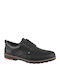 Leather Men's Casual Black Shoes