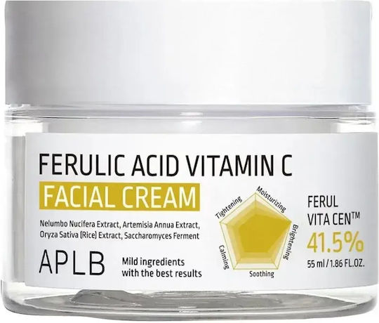 APLB Ferulic Acid Vitamin C Moisturizing Face Cream with Vitamin C 55ml