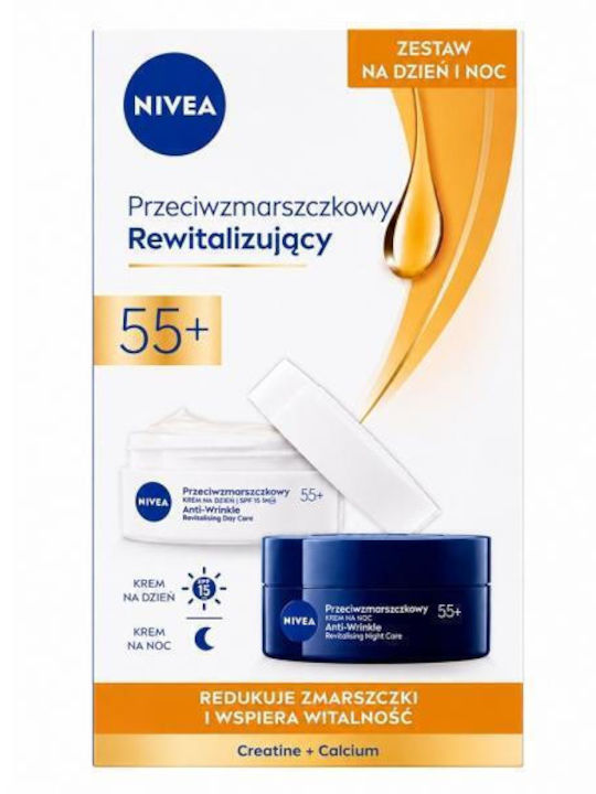 Nivea Anti-Wrinkle + Revitalizing Σετ Περιποίησης για Αντιγήρανση Nivea Anti-Wrinkle + Revitalizing Σετ Περιποίησης για Αντιγήρανση