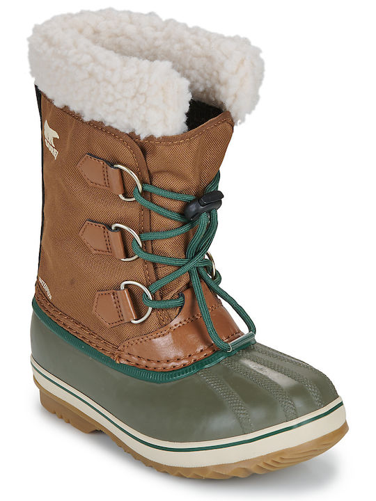 Sorel Yoot Pac Nylon Kinderstiefel Braun