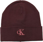 Calvin Klein Beanie Unisex Σκούφος με Rib Πλέξη...