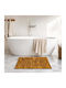 vidaXL Non-Slip Wooden Bath Mat 42024968 Natural 55x80cm