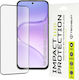Techsuit 111d Full Cover Full Glue Glass Honor 600 Smart Black