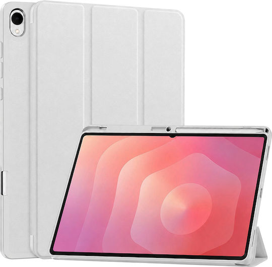 Techsuit Flex Trifold Pencil Holder Samsung Galaxy Tab S12 Plus Gray
