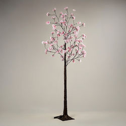 Illuminated Christmas Decorative Tree for Outdoor Use Electric Pink Illuminated Christmas Decorative Tree for Outdoor Use Electric Pink