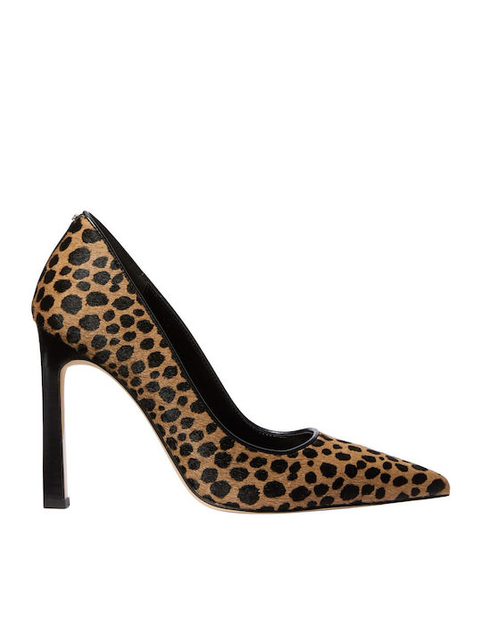 Heels with Low Heel Animal Print
