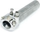 Chrome Throttle Tube Harley Davidson Single Throttle Cable Other Motorcycles Universal Metal Throttle Grip 1" Handlebars Chrome