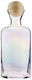 Glass Iridescent Bottle Wooden Ball Cap Elegant Decorative Bottle 1l 9x25cm 0503404 Faitakis Ftk-0503404