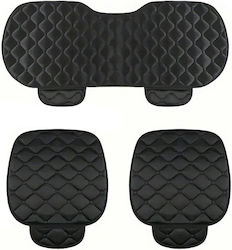 Front Black Polyester Car Seat Covers Front Black Polyester Car Seat Covers