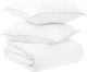vidaXL Hotel Quilt Set Single 140x220cm 3 Pieces