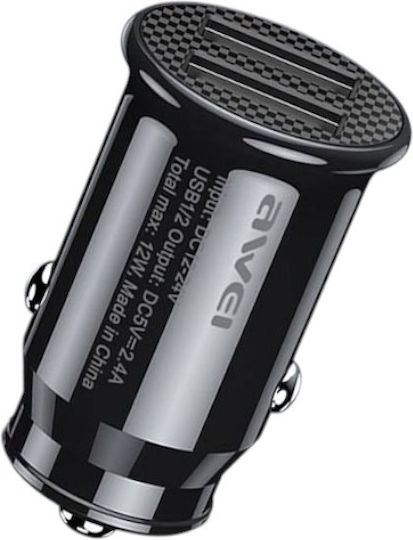 Încărcător auto cu mufă de brichetă Quick Charger C-826 Awei 010962