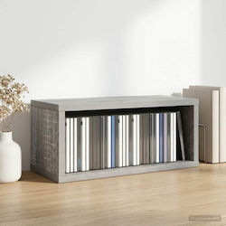 vidaXL CD Storage Shelf Grey Sonoma 40 x 17 x 1...