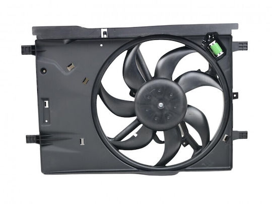 Fiat Fiorino 07 Kühlerlüfter Gehäuse 1.4 52017692