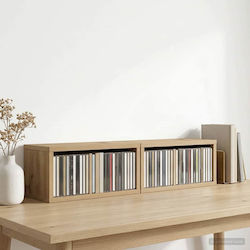 Vidaxl Ράφι Αποθήκευσης Cds 2 Τμχ Artisan Δρυς ...