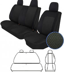 Atra Set De Huse Scaune Auto 3 Buc Poliesterice Atra Set De Huse Scaune Auto 3 Buc Poliesterice