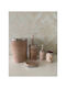 SteweHome Set de accesorii pentru baie din plastic bej 5 buc