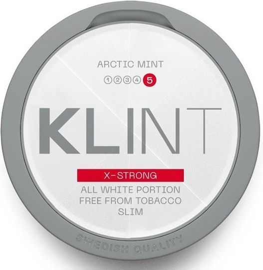 Klint Nikotinbeutel X-Stark 11,5 mg mit Geschmack Arktische Minze