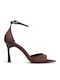 Damen Sandalen Braun