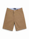 Kids Fabric Brown Shorts Bermuda