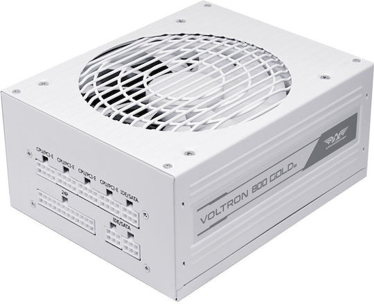 Armaggeddon Voltron 800W Λευκό Τροφοδοτικό Υπολογιστή Full Modular 80 Plus Gold