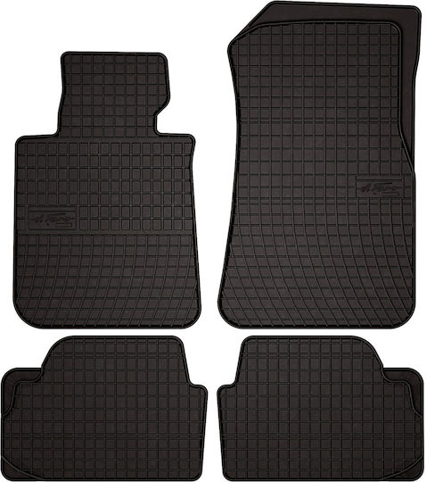 Gummifußmatten Für Bmw 1 E88 Cabrio 2008-2014 Schwarz Passgenau