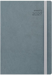 Λιναρδάτος Flexy Εβδομαδιαία Ατζέντα 2027 17x24εκ.