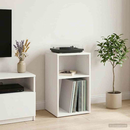 vidaxl Vinyl-Ständer Weiß 38x33x61 cm 1 Stück