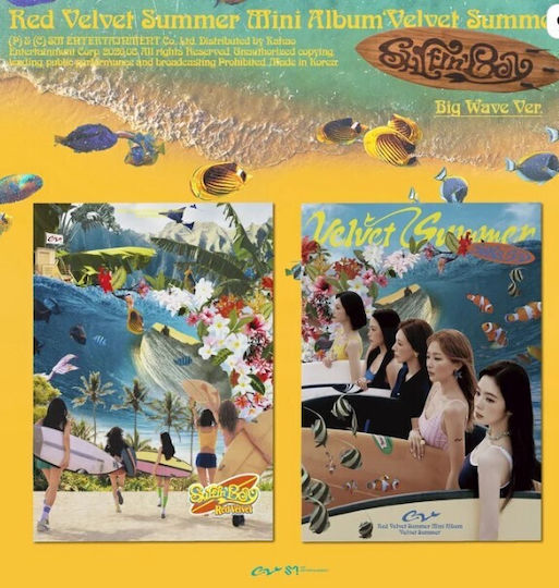 Red Velvet Summer Mini Album Velvet Summer Big Wave Ver