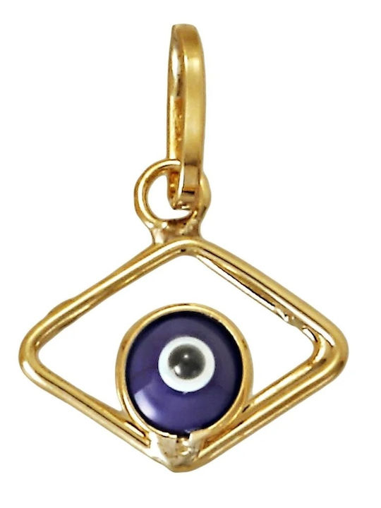 Tasoulis Jewellery Collection Charm Eye from Gold 9K