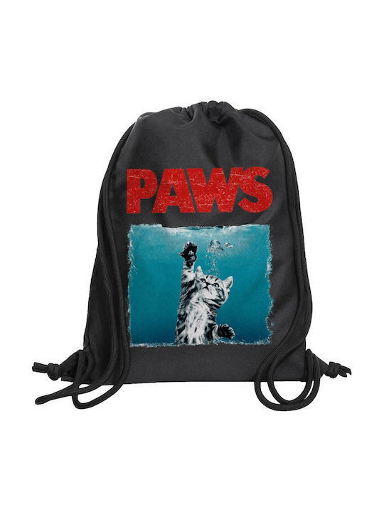 Koupakoupa Paws Kids Backpack Black 48x40cm