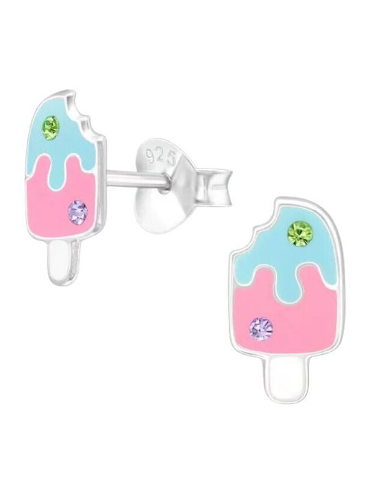 Callajewels Hypoallergene Kinderohrringe Nieten aus Silber