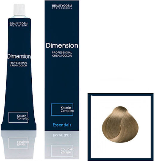 Dimension Hair Color Cream Νο 9.57 Ξανθό Πολύ Ανοικτό Κακάο, Επαγγελματική Βαφή Μαλλιών Με Σύμπλεγμα Πρωτεϊνών Κερατίνης, 100gr