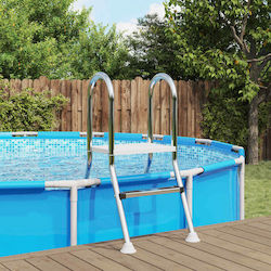 vidaXL vidaXL Pooltreppe aus rostfreiem Stahl 2...