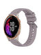 Silicone Gummi-Armband Lila 20mm