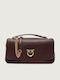 Leather Women's Crossbody Bag Brown