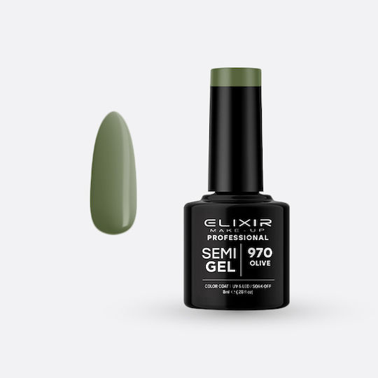 Elixir Elixir Gel Nagellack #970 Olive 8ml