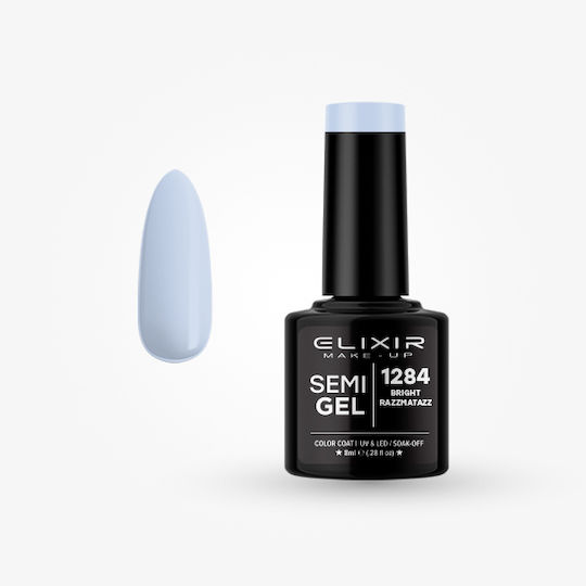 Elixir Elixir Gel Nagellack #1284 Hellblau Razzmatazz 8ml
