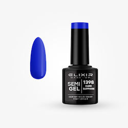 Elixir Semi Gel Nagellack #1398 Dunkel Saphir 8ml
