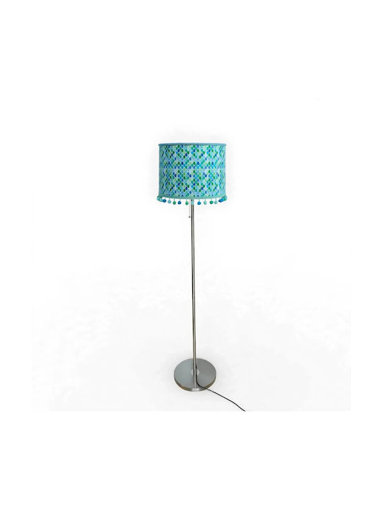 Floor Lamp Folie Blue Dimensions 1.65*35*25 E27 Oxygen Lampshades