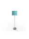Floor Lamp Folie Blue Dimensions 1.65*35*25 E27 Oxygen Lampshades