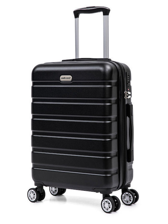Anda Seat Reisegepäck Kabinen Hart Schwarz Höhe 55cm