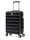 Anda Seat Reisegepäck Kabinen Hart Schwarz Höhe 55cm