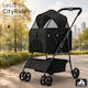Lelo Pet CityRide – Premium Cosul Pentru Transport Câine / Pisică Până La 15kg Negru L93xL45xÎ63cm