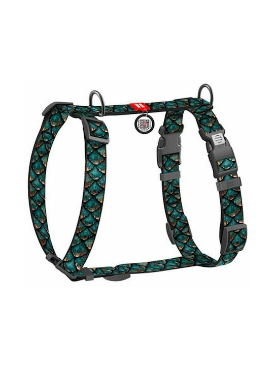 Waudog Wau Dog Guard Nylon Harness S 15mm/36-45cm Scales