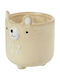 Butlers Olli Pflanzentopf Keramik Beige 8x8cm