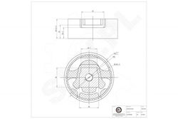 Engine Mount Audi A3 Q3 TT Seat Alhambra Altea Leon Toledo III Skoda Octavia II Superb II Yeti VW Caddy III Eos Golf V