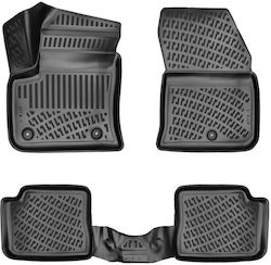 Car Mats Raised Sides 3D Rubber TPE Opel Astra L Electric 2023 Rizline 4 Pieces Black